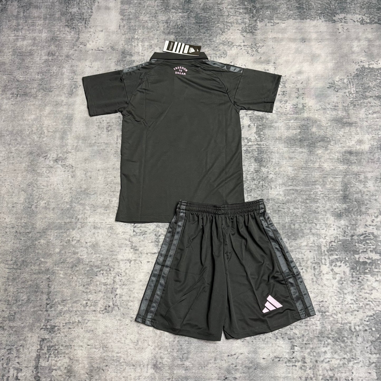 Conjunto Infantil Inter Miami home preta 2026/27