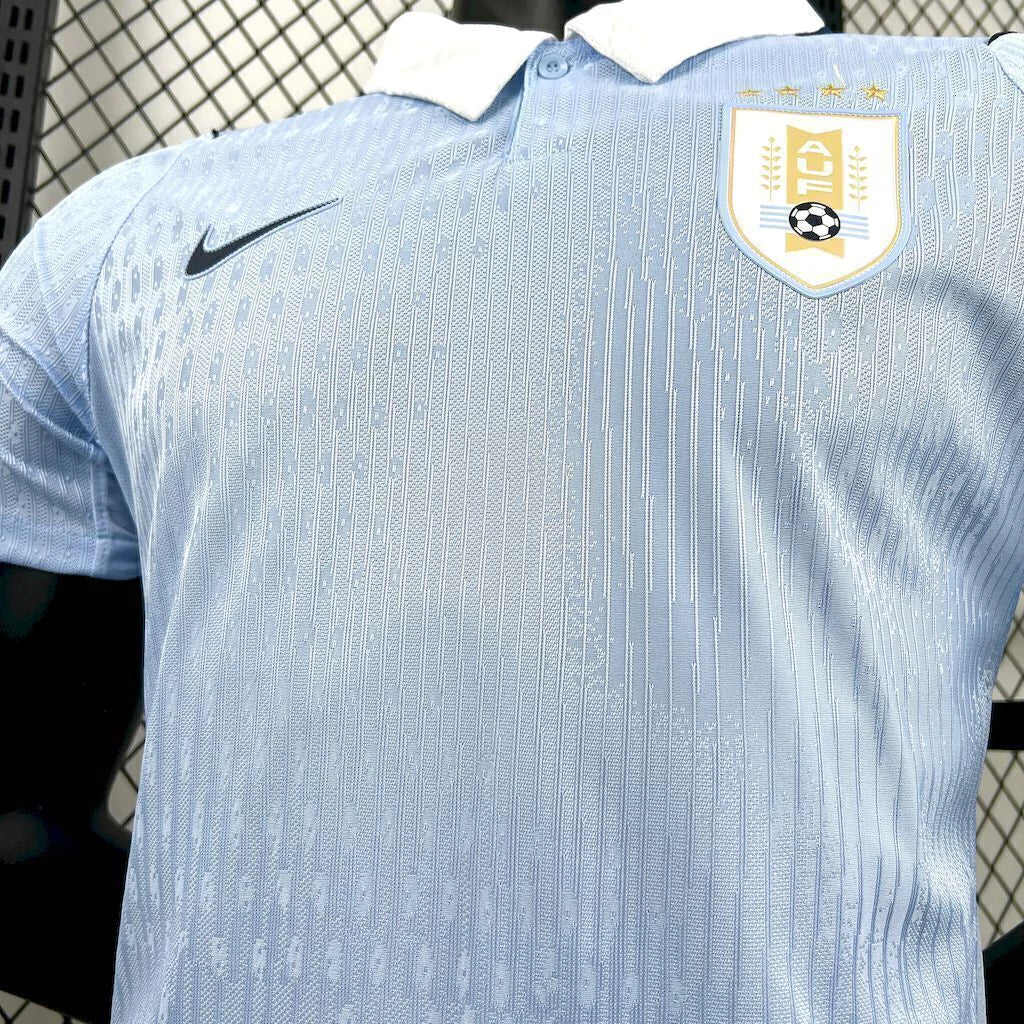 Camisola Uruguai principal copa do mundo 2026 azul - PLAYER