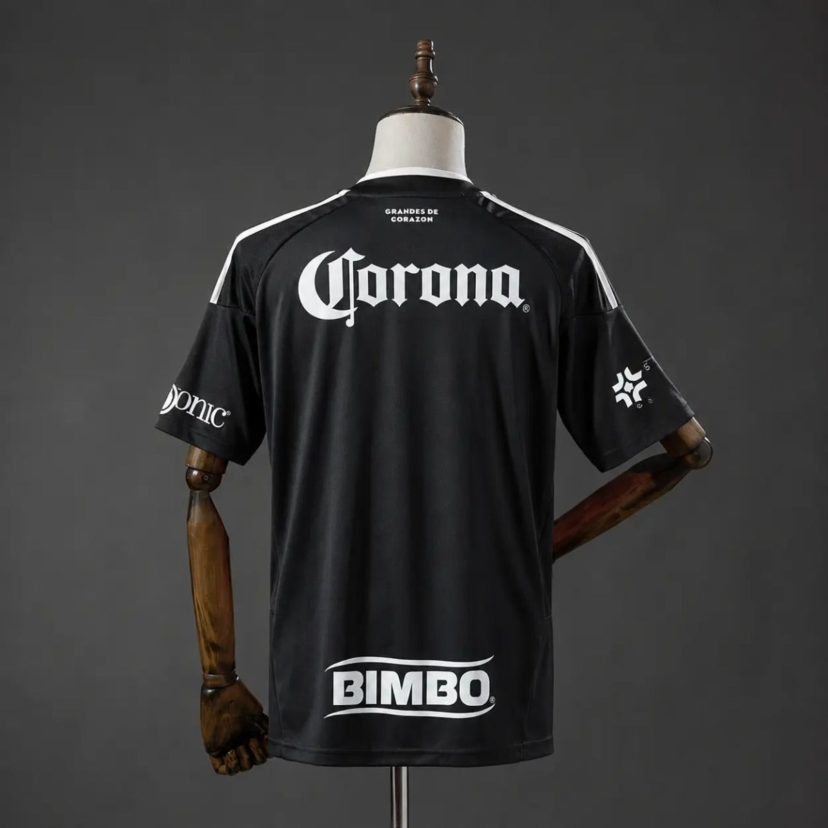 Camisola alternativa preta 2026/27