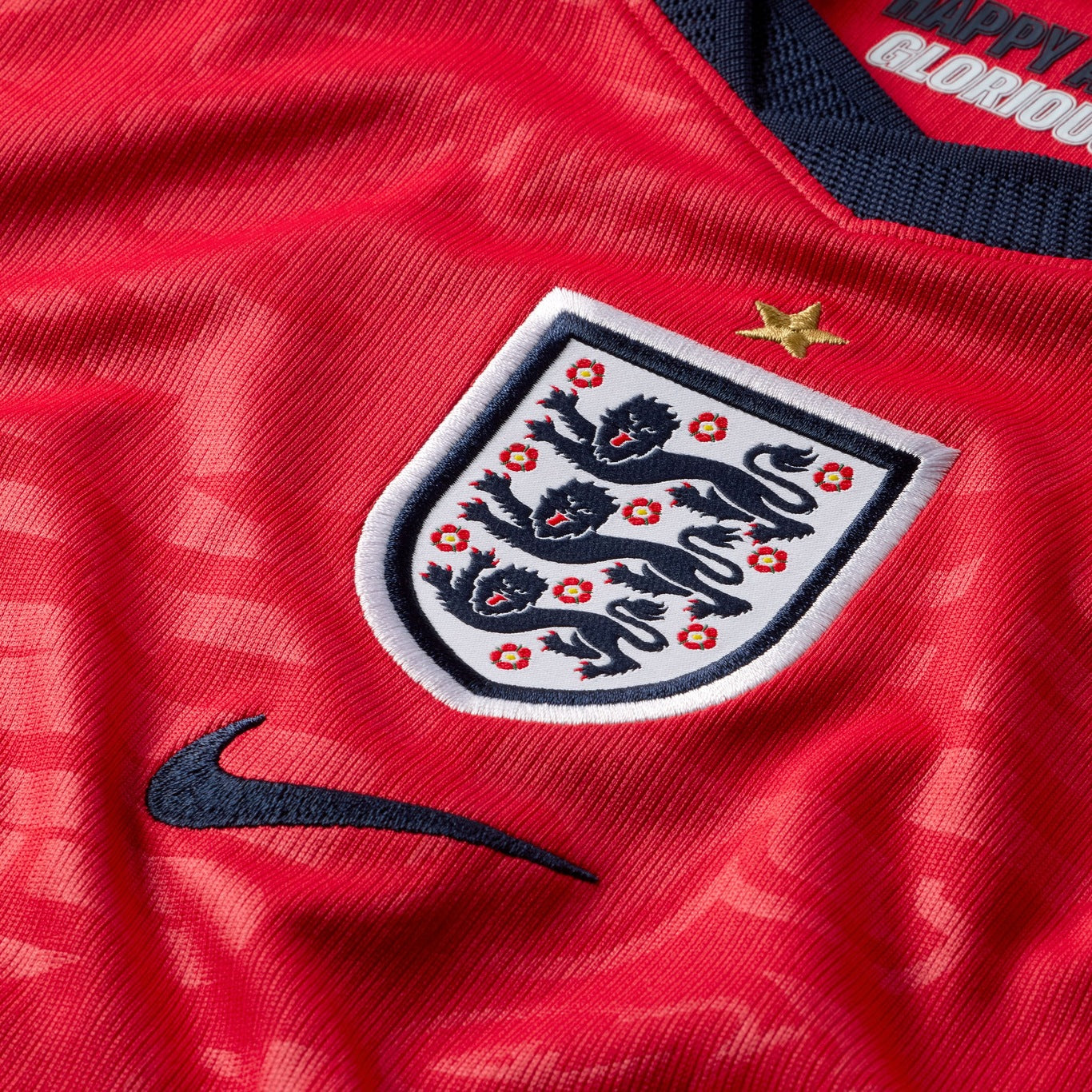 Conjunto infantil Seleção Inglaterra alternativa vermelha COPA DO MUNDO 2026