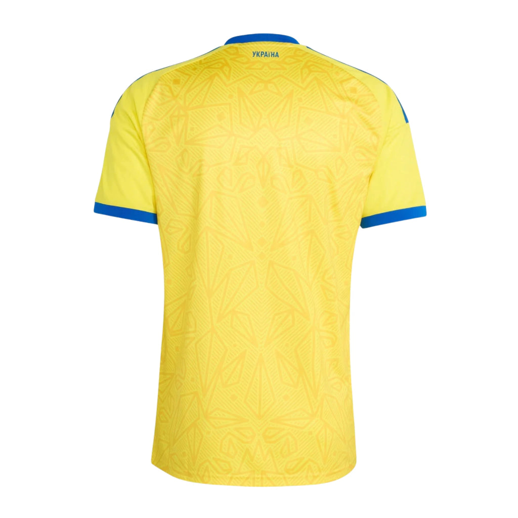 Camisola Seleção da Ucrânia principal amarela - Copa do Mundo 2026