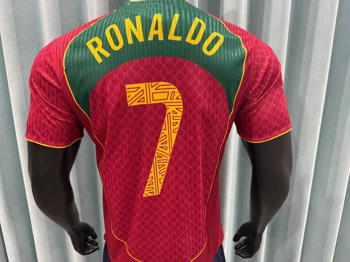Camisola Seleção Portugal despedida do RONALDO vermelha 2026 - PLAYER - AUTHENTIC