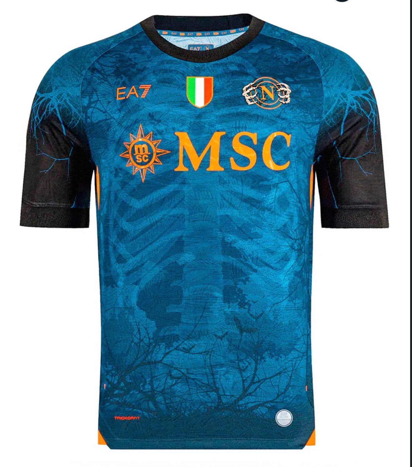 Camisola Napoles Halloween azul 2025/26 - napoli