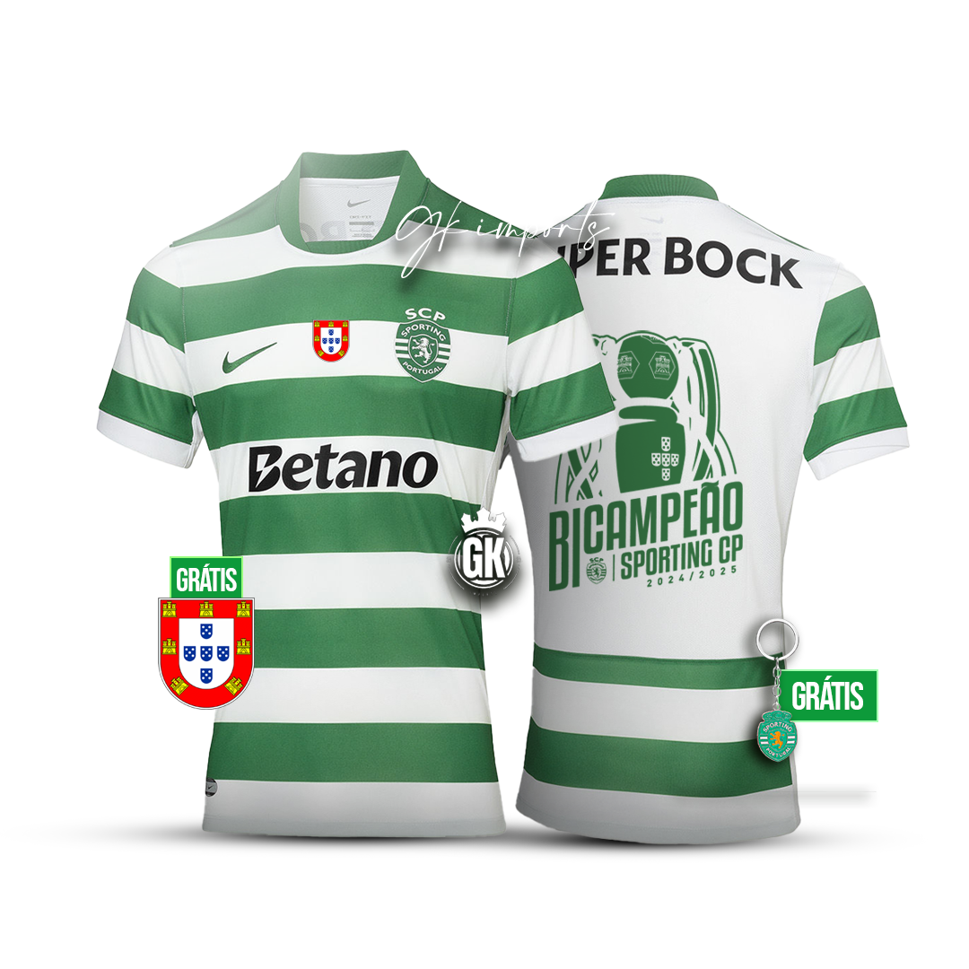 Camisola BICAMPEÃO principal 2025/26