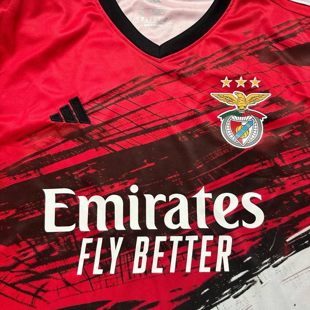 Camisola concept exclusiva vermelha, branca e preta 2026/27 - LANÇAMENTO