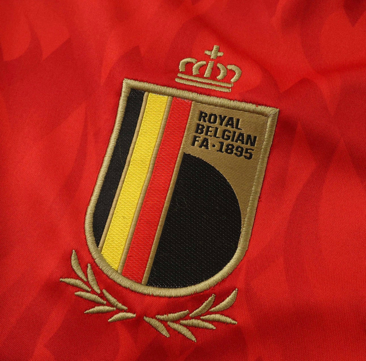 Camisola Seleção da Bélgica MANGA LONGA principal vermelha - Copa do Mundo 2026