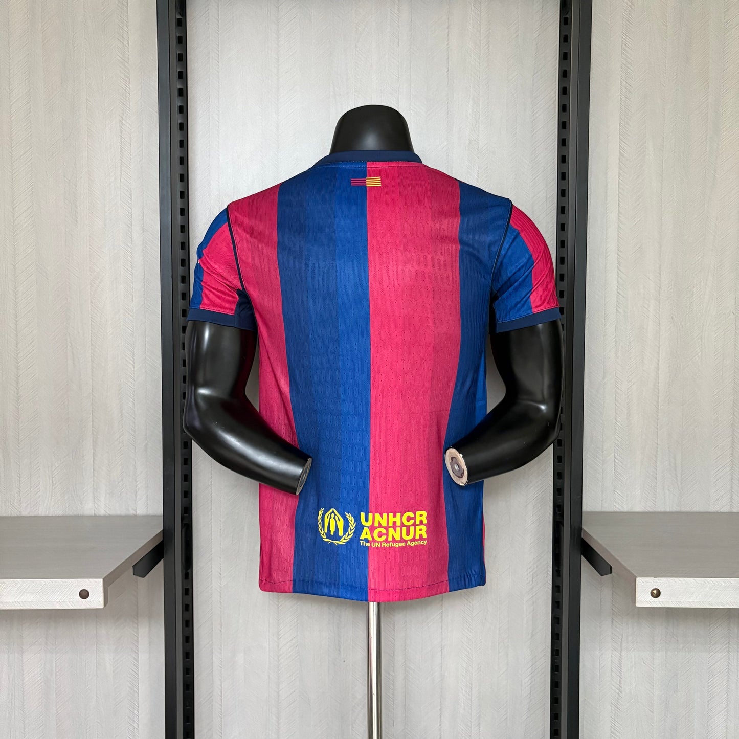 Camisola Barcelona home azul e vermelha - Player 2026/27