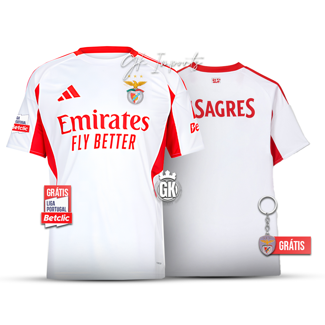 Camisola ALTERNATIVA THIRD branca 2025/26