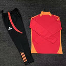 Fato de Treino vermelho e laranja 2025/26 Meio fecho