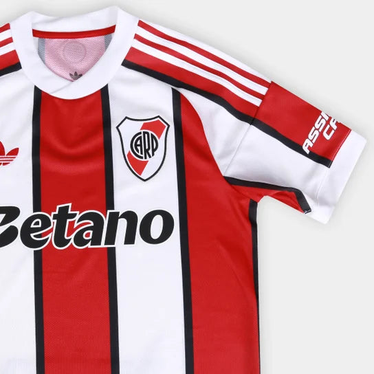Camisola alternativa vermelha/branca 2026/27