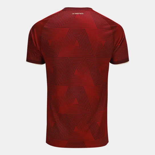 Camisola Seleção da Venezuela principal vermelha - Copa do Mundo 2026