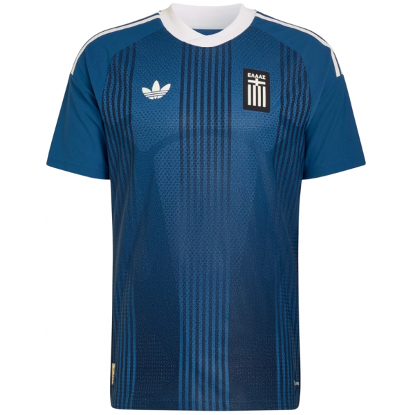 Camisola Seleção da Grécia alternativa azul - Copa do Mundo 2026