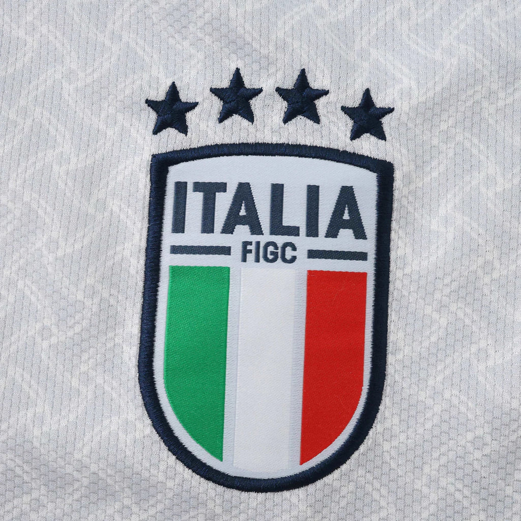 Camisola Seleção da Itália MANGA LONGA alternativa branca - Copa do Mundo 2026