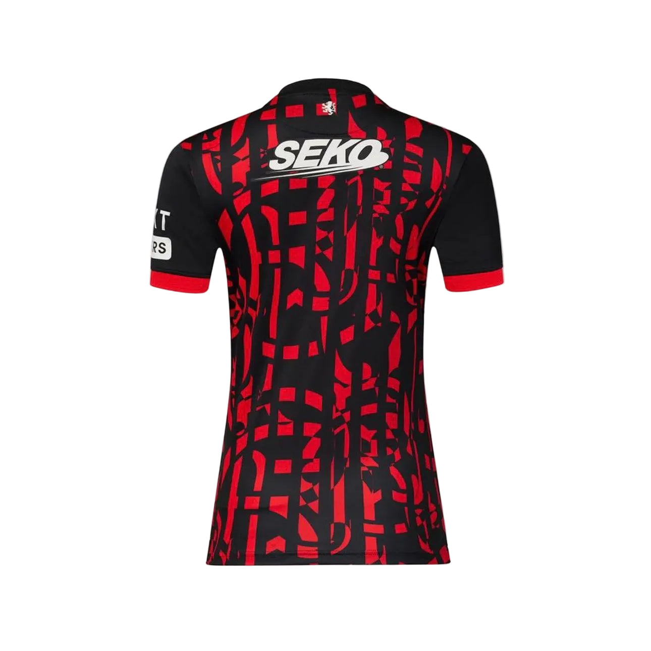 Camisola Feminina Terceira 2026/27 vermelha/preta