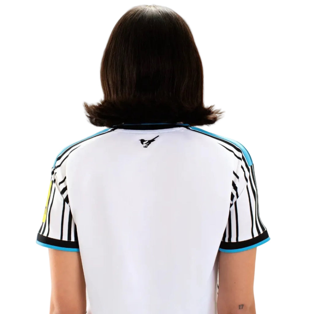 Camisola Feminina principal preta/branca 2026/27