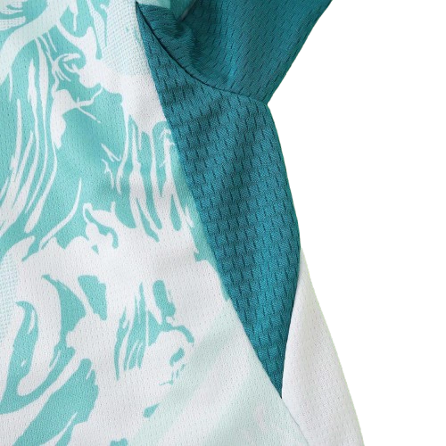 Conjunto infantil Seleção Portugal alternativa verde - calção branco - COPA DO MUNDO 2026