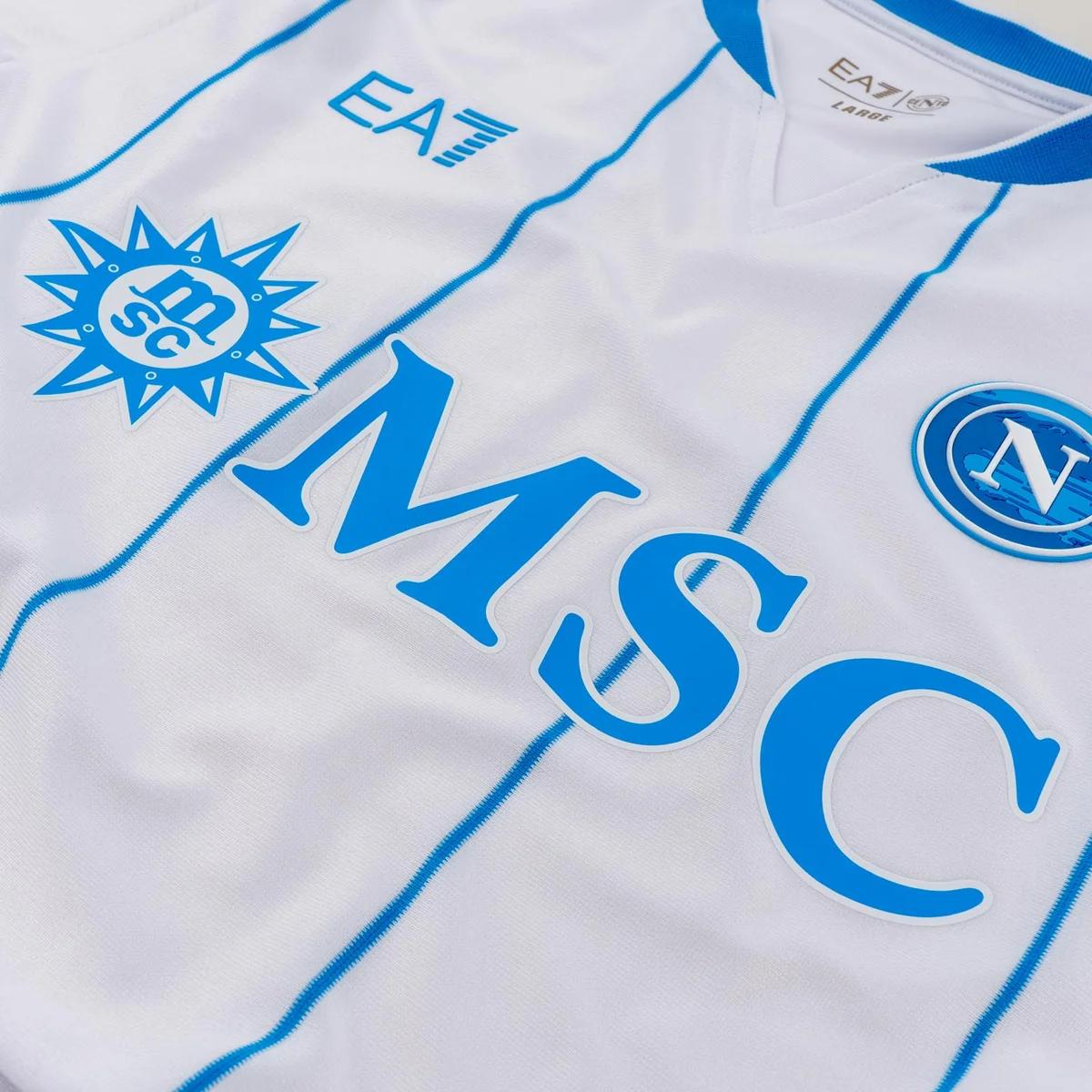 Camisola Nápoles Alternativa Branca 2026/27 – imagem 8