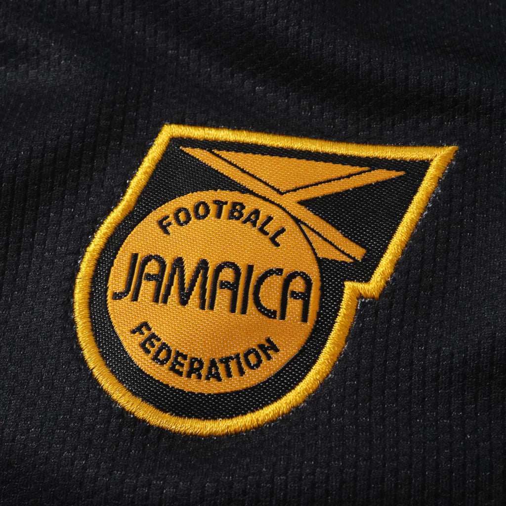 Conjunto infantil Seleção Jamaica alternativa preta COPA DO MUNDO 2026