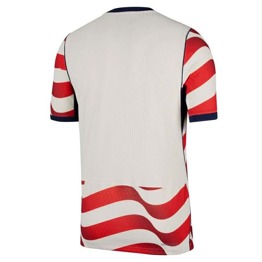 Camisola Seleção dos Estados Unidos (EUA) principal vermelha/branca - Copa do Mundo 2026