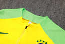 Fato de Treino Brasil 2024 - Amarelo, Verde e Azul