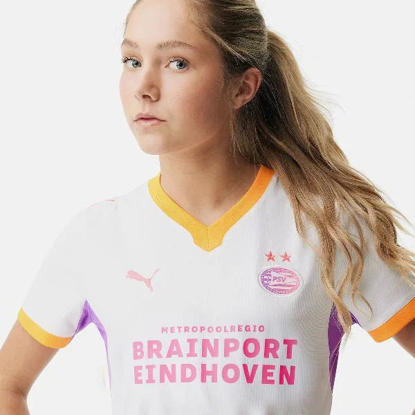 Camisola Feminina PSV Eindhoven Alternativa Branca 2026/27 – imagem 3