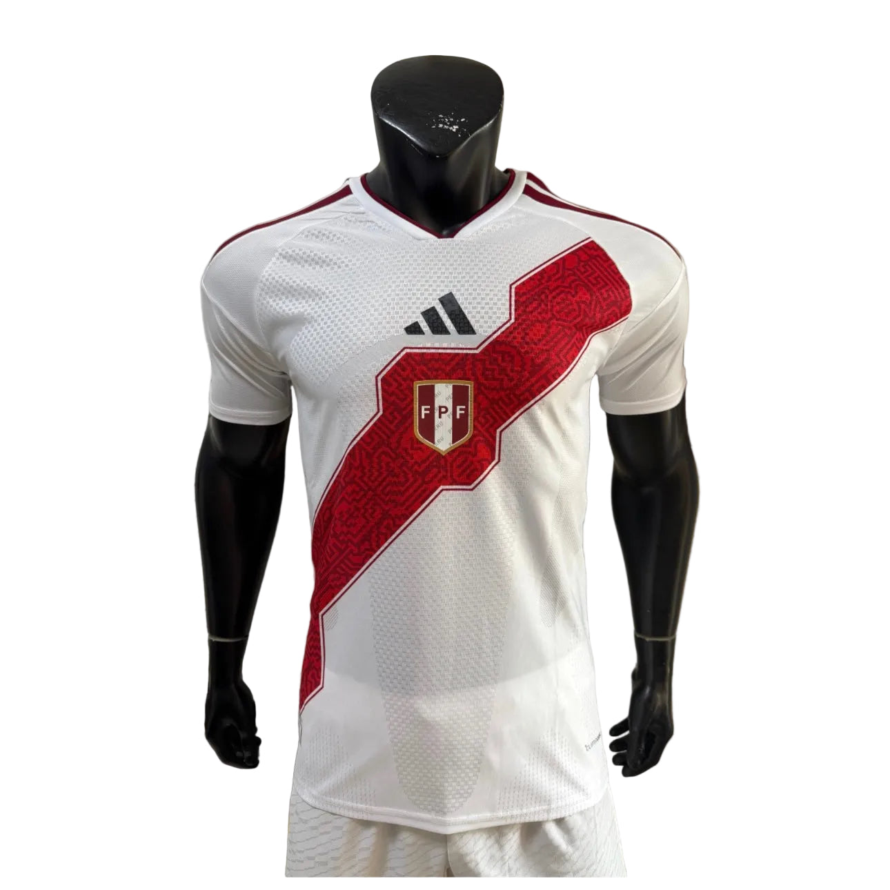 Camisola Perú principal copa do mundo 2026 branca - PLAYER