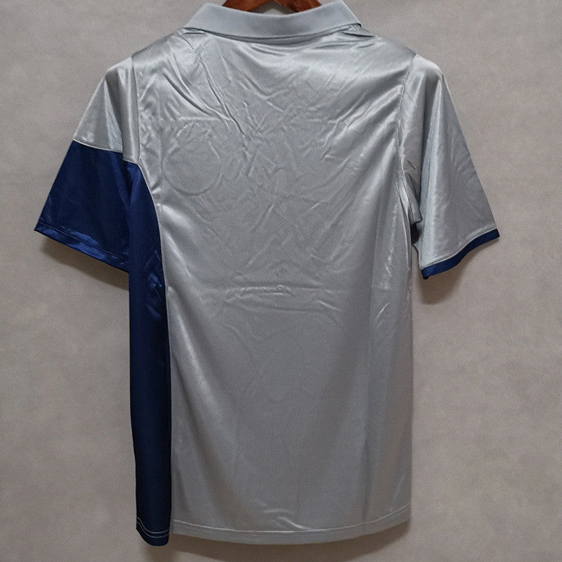 Camisola retro 2001/02 - cinza/azul
