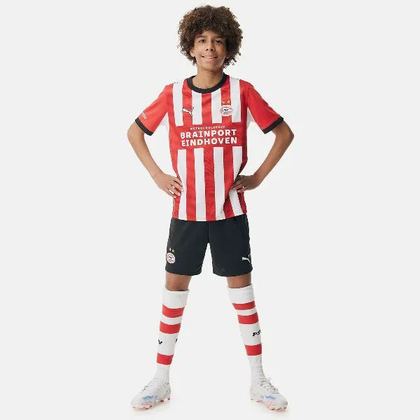 Conjunto Infantil PSV Principal Vermelho e Branco 2026/27 – imagem 5