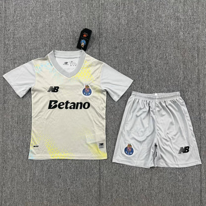 Conjunto Infantil FC Porto Guarda-Redes Cinzento 2026/27 – imagem 3
