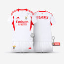 Conjunto infantil alternativo branco 2025/26