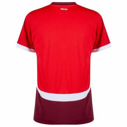 Camisola SuÍça vermelha home Euro 2024