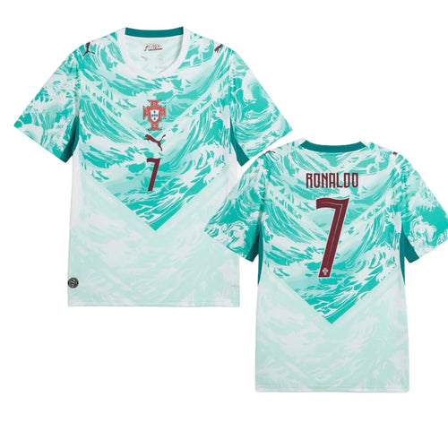 Camisola Seleção Portugal RONALDO 7 alternativa azul MUNDIAL 2026