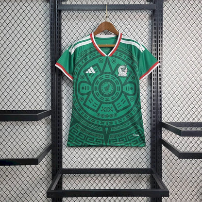Camisola México FEMININA principal Copa do Mundo 2026 - verde