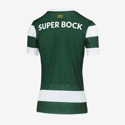 Camisola FEMININA principal 2026/27 verde e branca