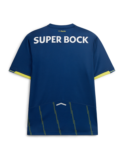 Camisola quarto equipamento 2026/27 azul – COM BADGE CELEBRAÇÃO LIGA EUROPA DUBLIN