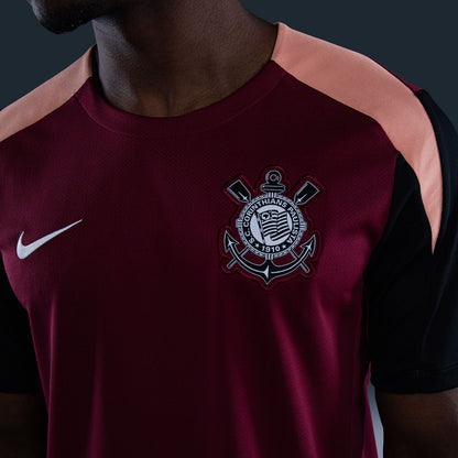 Camisola Corinthians treino - vinho 2026