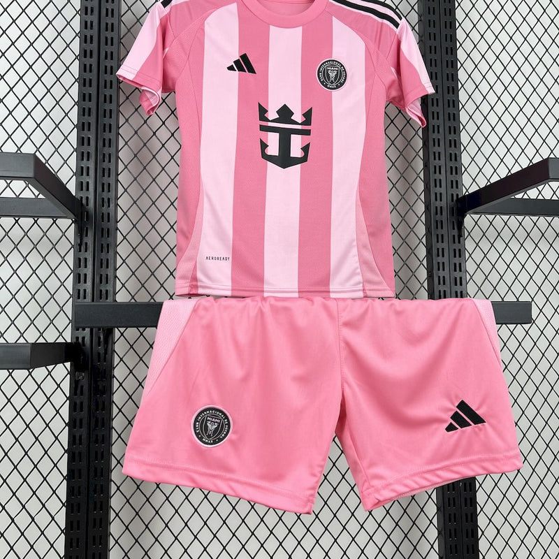 Conjunto Infantil Inter Miami alternativo rosa 2025/26
