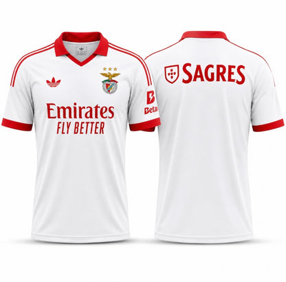 Camisola originals águia alternativa branca 2026/27 - LANÇAMENTO [pré venda: 11 a 22 dias úteis]