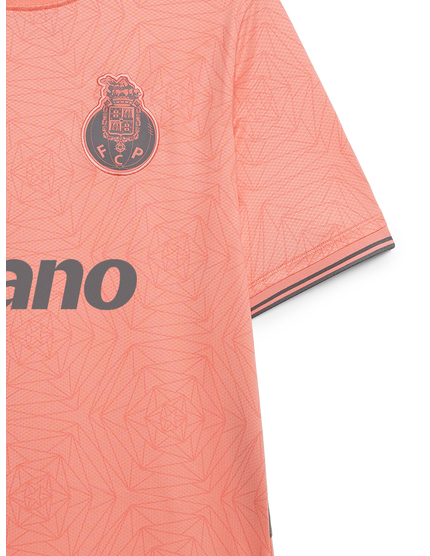 Camisola segundo equipamento rosa 2025/26 simbolo bordado