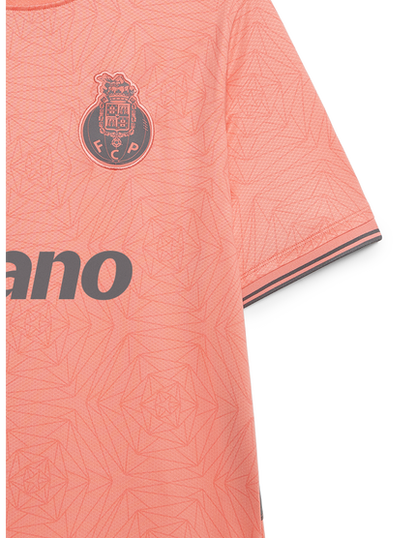 Camisola segundo equipamento rosa 2025/26 simbolo bordado