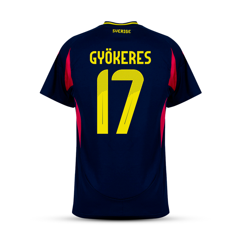 Camisola GYÖKERES Suécia azul away 2024/25