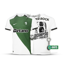 Camisola BICAMPEÃO stromp verde/branca 2024/25