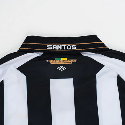 Camisola Manga longa Santos Away 2026/27 branca/preto