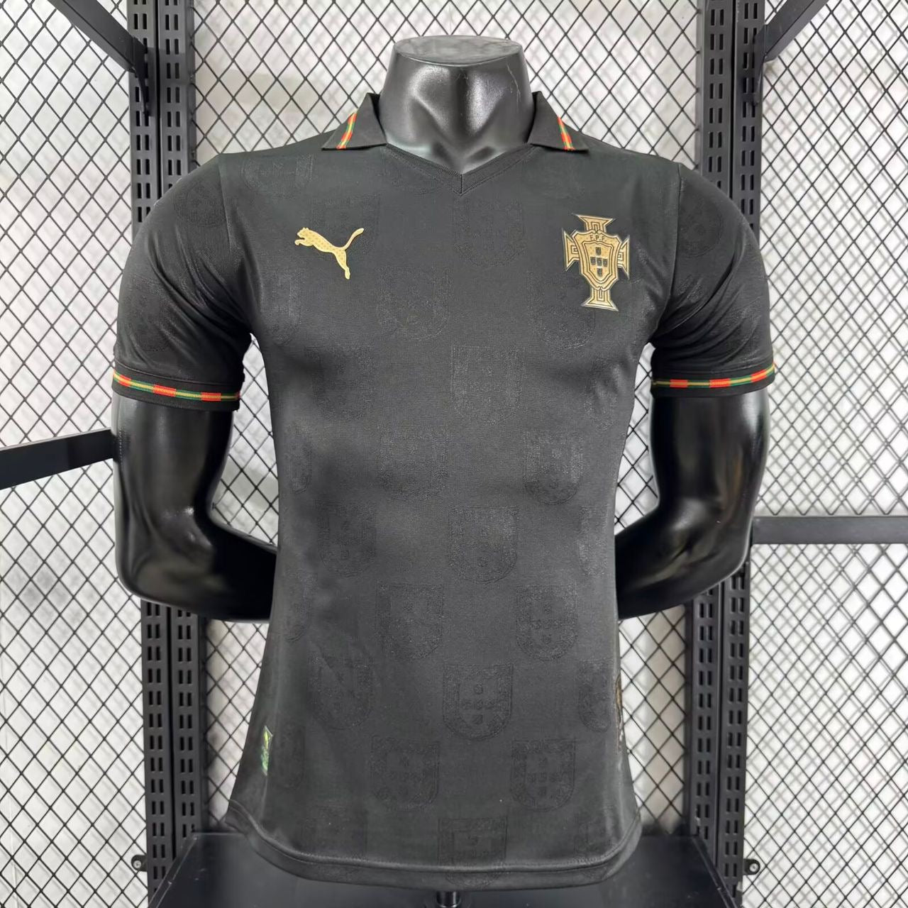 Camisola Seleção Portugal edição especial pantera negra EUSÉBIO 2026/27 PLAYER - AUTHENTIC