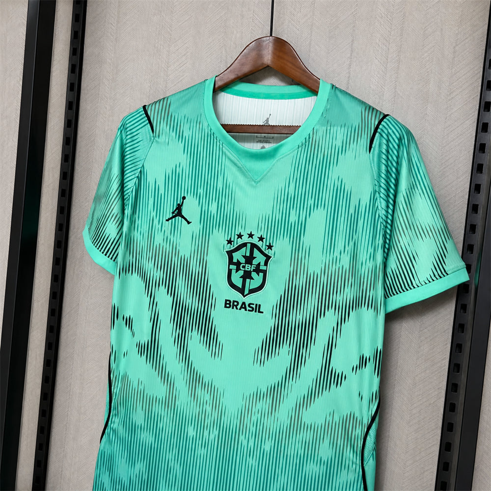Camisola Brasil guarda redes Copa do Mundo 2026 - verde