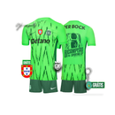 Conjunto infantil BICAMPEÃO verve limão 2024/25