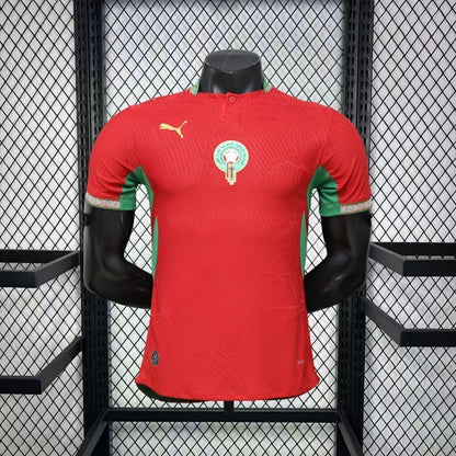 Camisola Marrocos principal copa do mundo 2026 vermelha - PLAYER