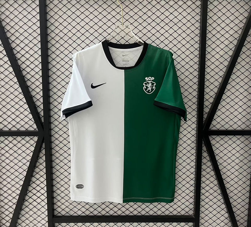 Camisola STROMP SEM PUBLICIDADE quarto equipamento 2025/26 verde/branco