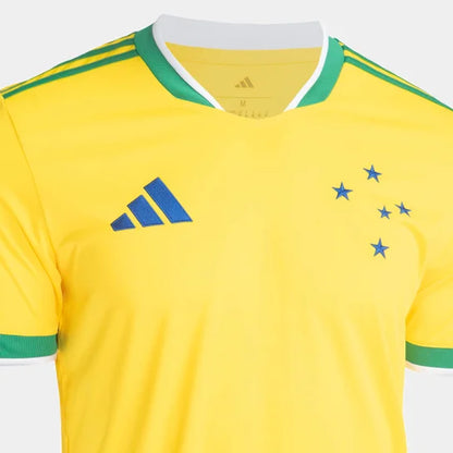 Camisola Cruzeiro Brasil Copa do Mundo 2026 - Amarela