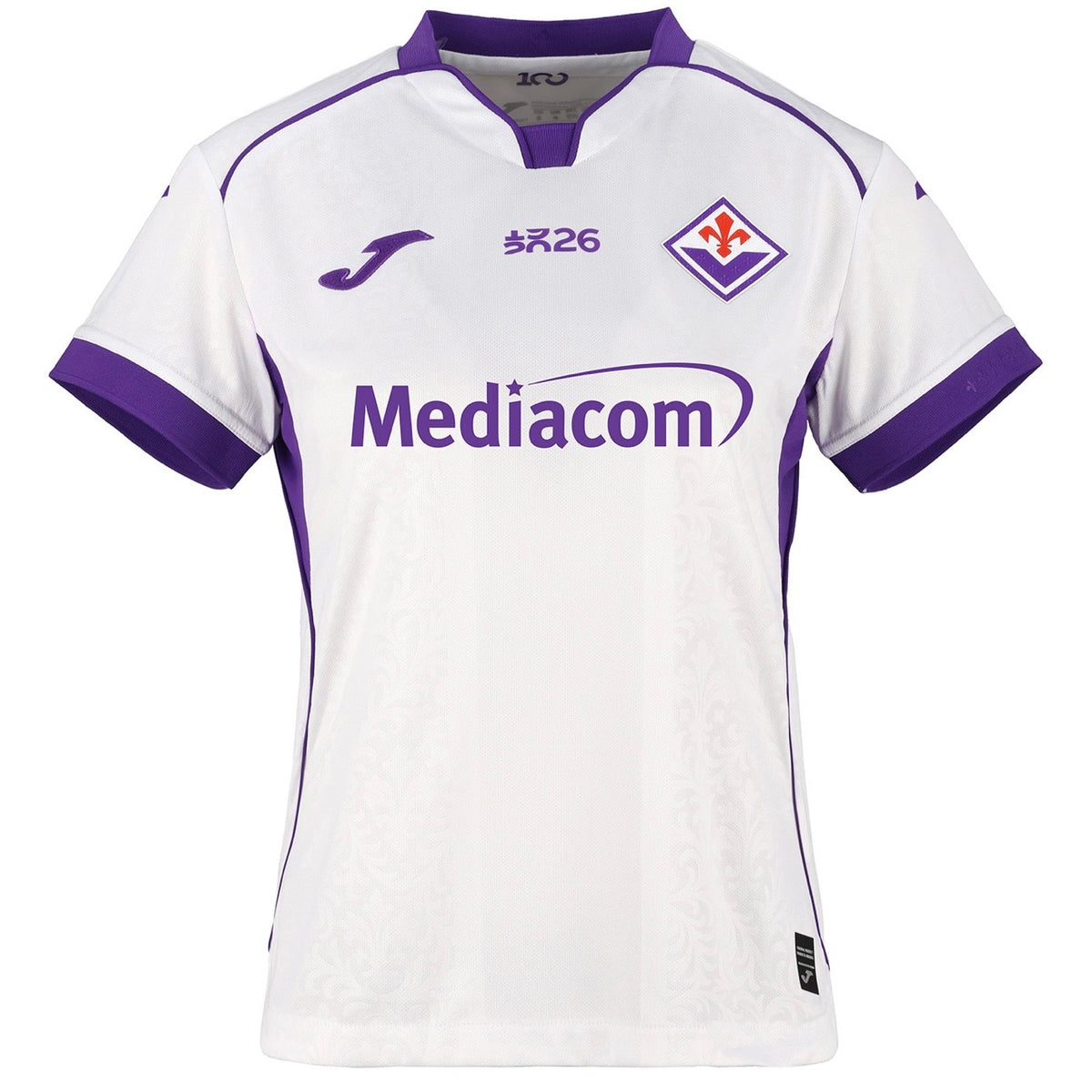 Camisola Feminina Fiorentina Alternativa Branca 2026/27
